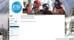 Desktop Screenshot of esi-cauterets.com