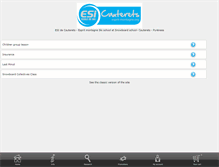 Tablet Screenshot of esi-cauterets.com